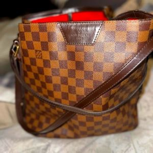 Louis vuitton damier ebene rivington shoulder bag